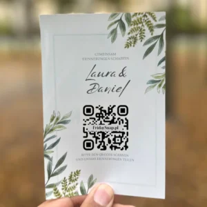Ślubny kod QR