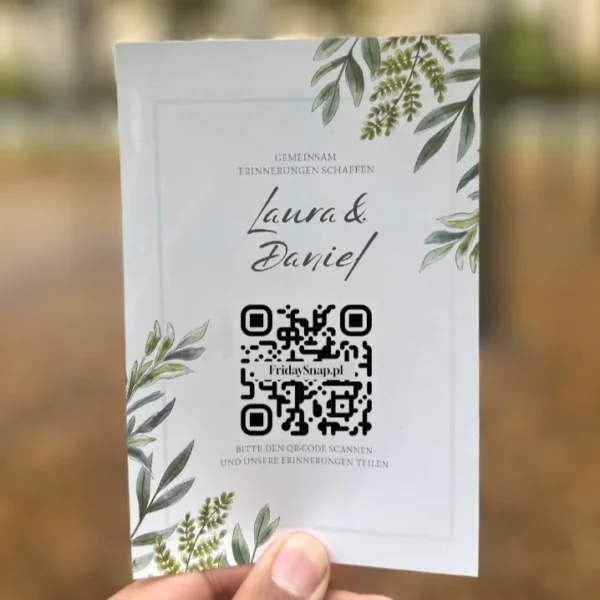 Ślubny kod QR